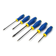 Estwing 6-Piece Phillips and Slotted Magnetic Diamond Tip Screwdriver Set 42447